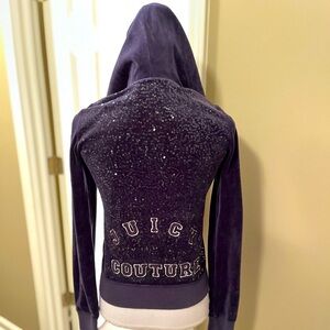 Juicy Couture Vintage “Varsity “ Track Suit With Solid Sequined Back